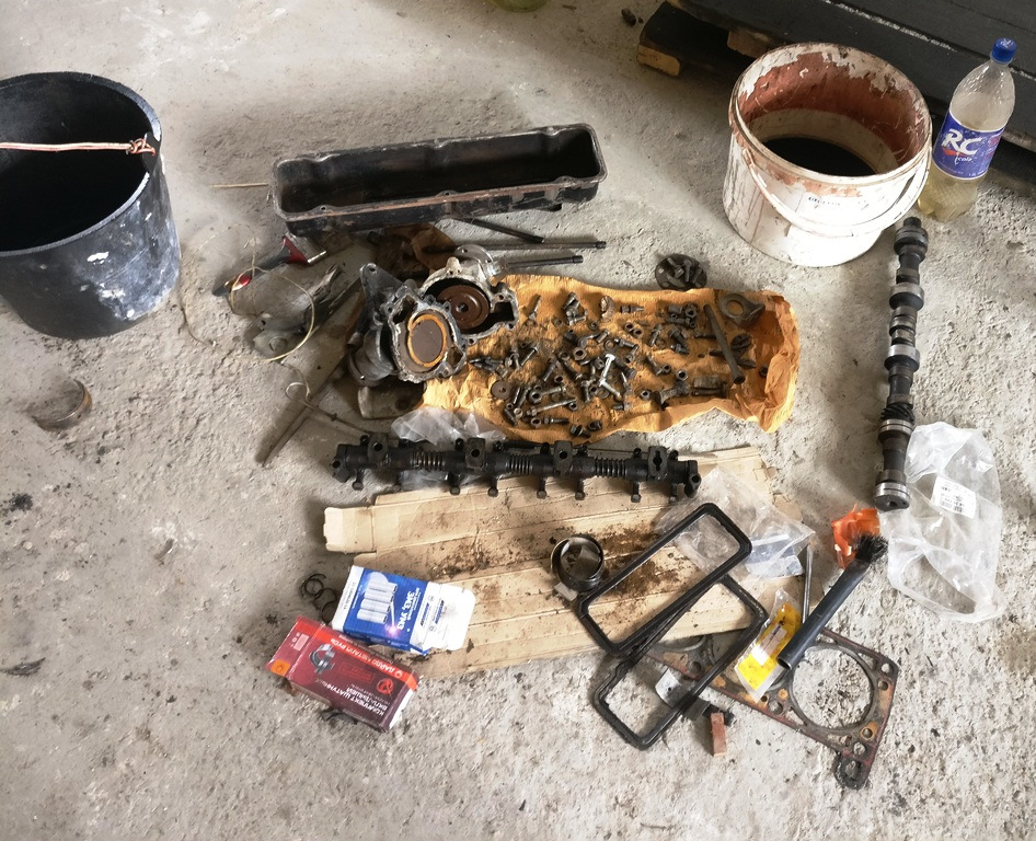 №10 Замена двигателя М20 на УМЗ 421 Часть 2 — ГАЗ 69A, 2,2 л., 1970 ...