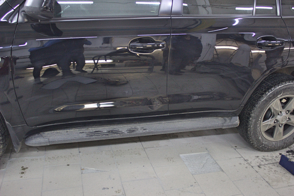 Ремонт вмятины на Тойота Ленд Круизер — RecastAvto на DRIVE2