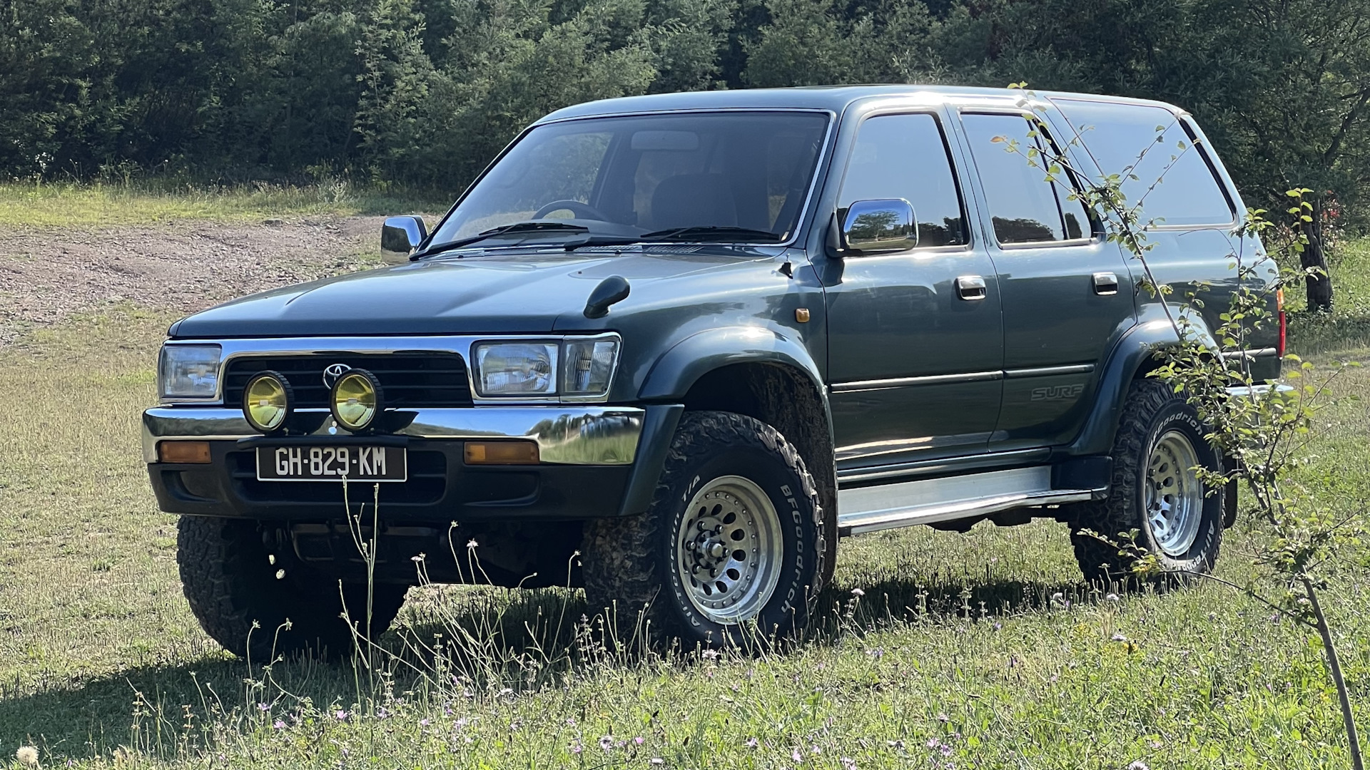 Toyota Hilux Surf (2G) 2.4 дизельный 1991 | Зелёная машина на DRIVE2