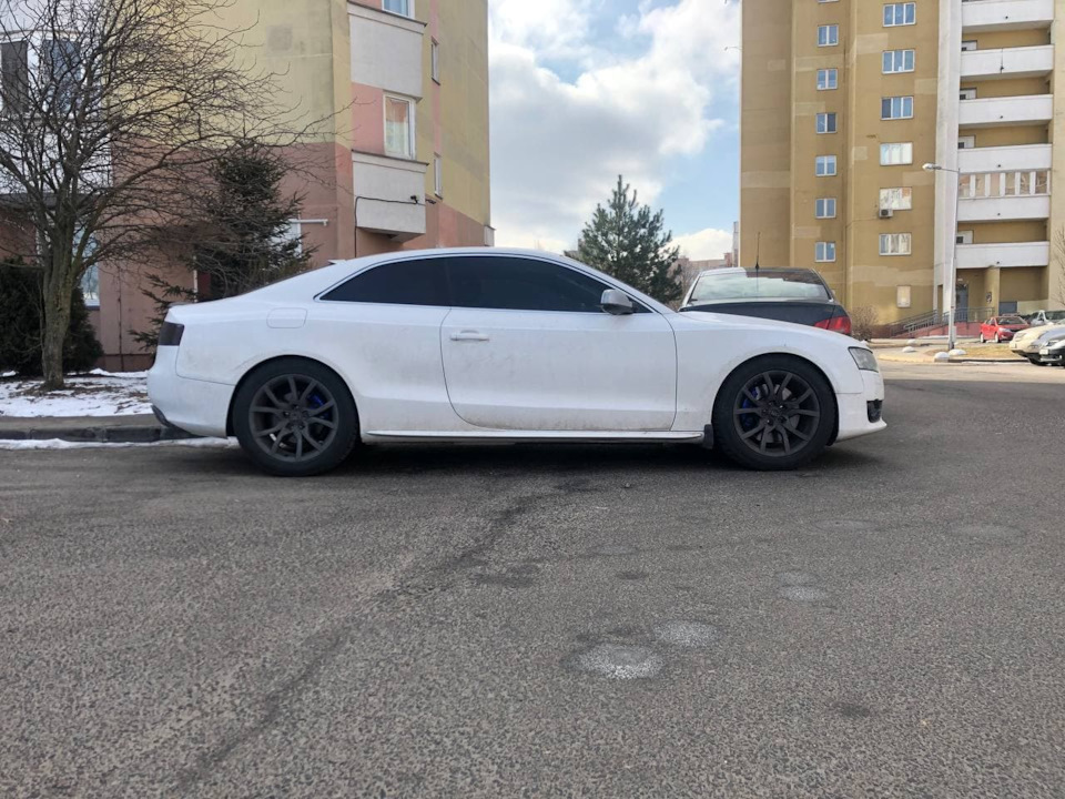 Audi a5 пружины с занижением