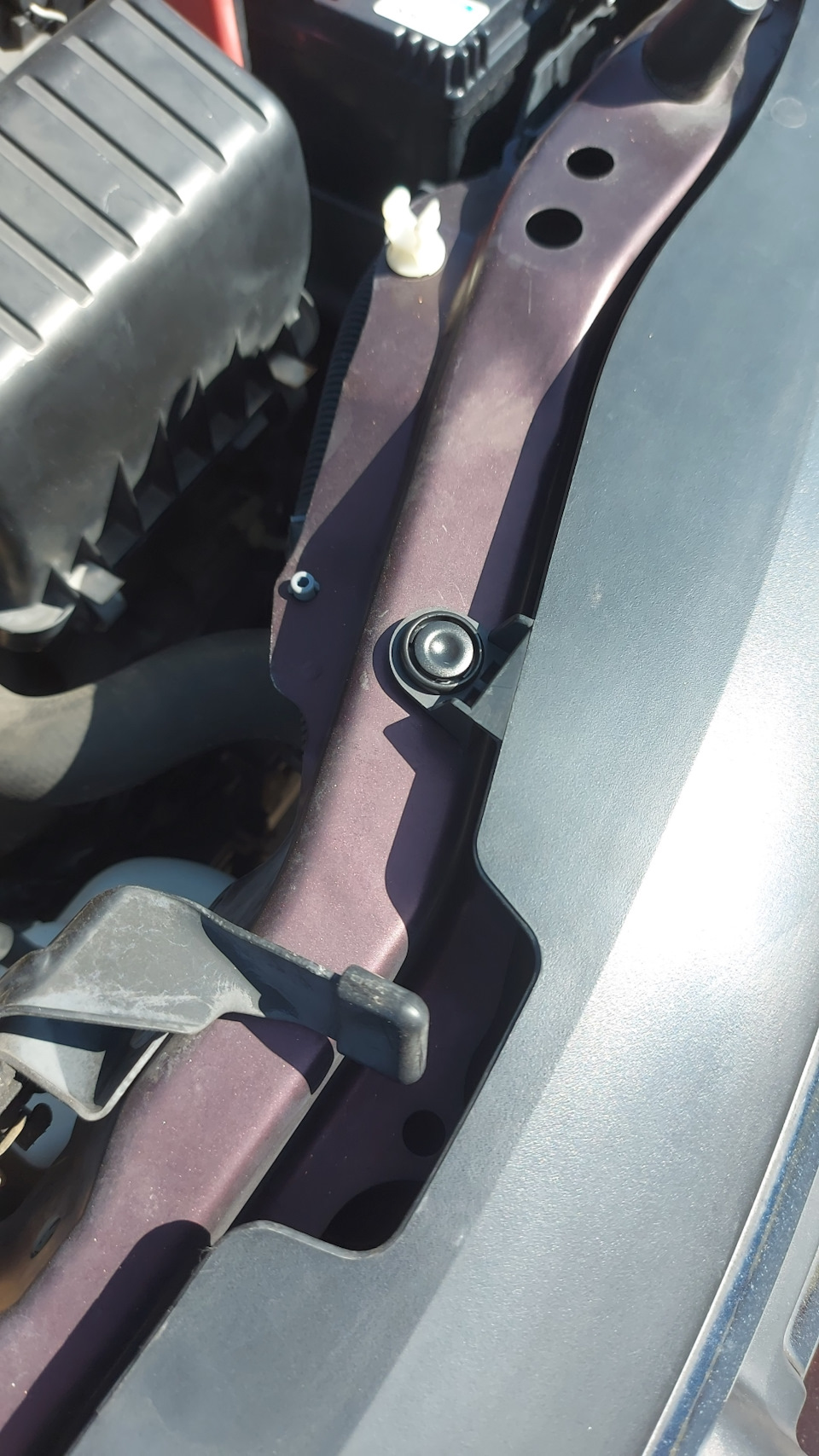 Клипсы. Жабо и бампер. — Honda Freed (1G), 1,5 л, 2011 года | другое ...