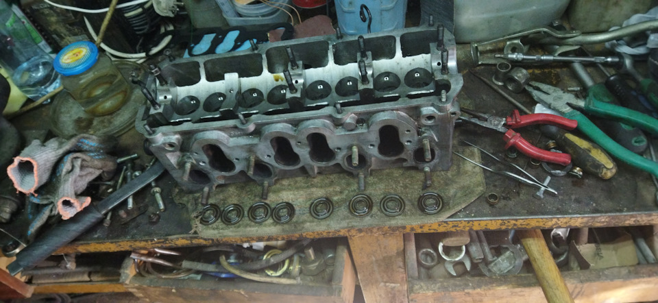 Прогорела прокладка ГБЦ Часть 2 (Ремонтная) — Volkswagen Passat Variant ...