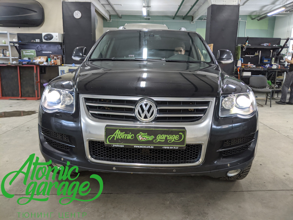 Touareg замена двигателя