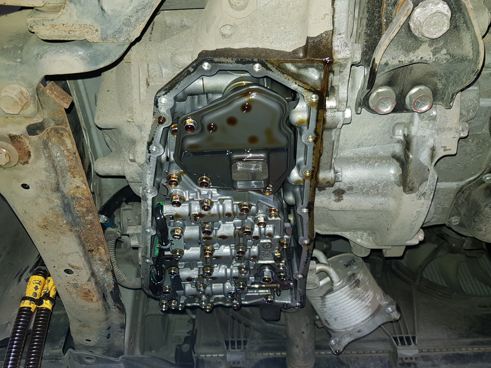 #136 Mitsubishi Outlander. Полная замена масла в вариаторе ...