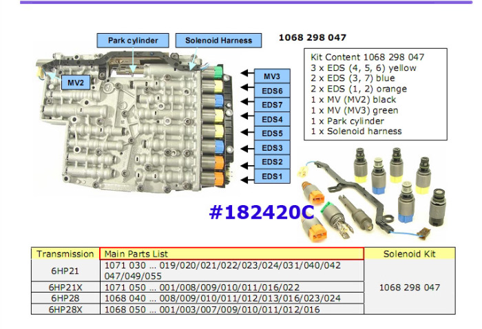 6hp19 схема гидроблока