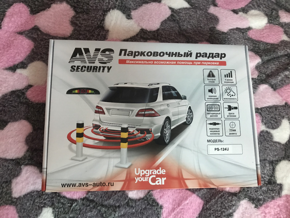 Парктроник avs ps 124u инструкция