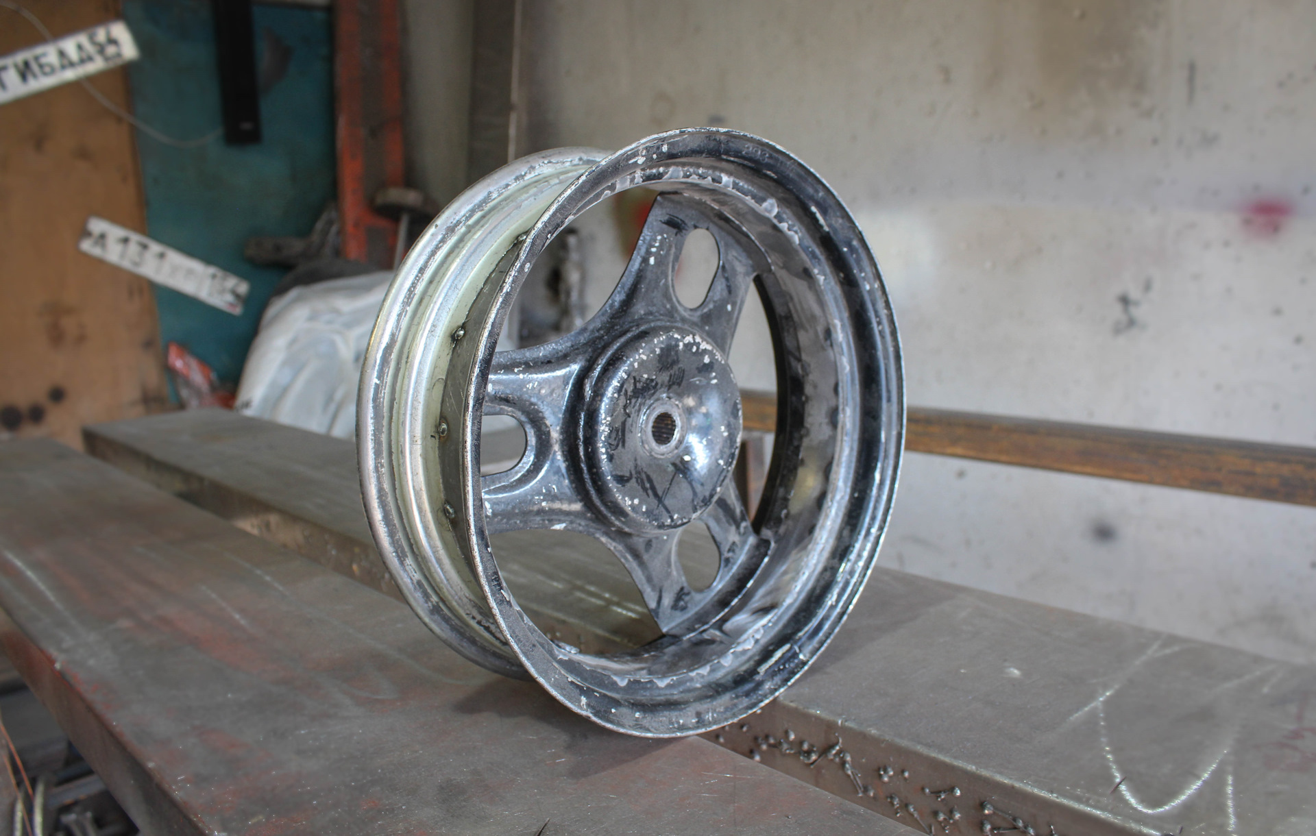 Штампованный Диск R10 3.00 Honda Dio Купить