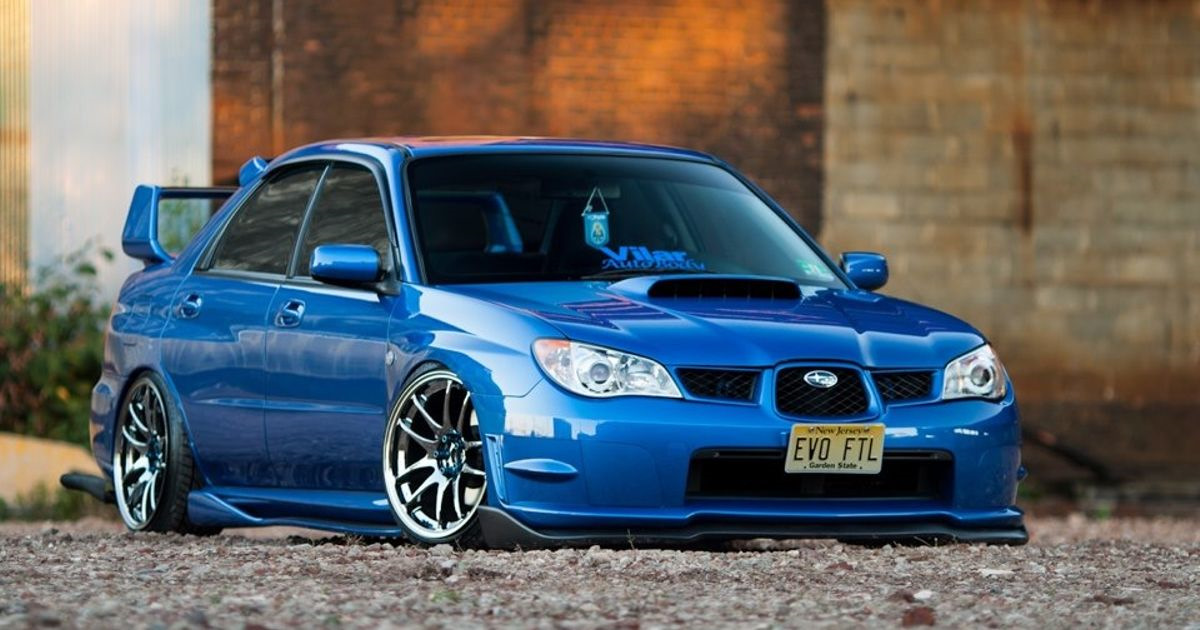 Subaru Impreza GH С„РёРѕР»РµС‚РѕРІС‹Р№