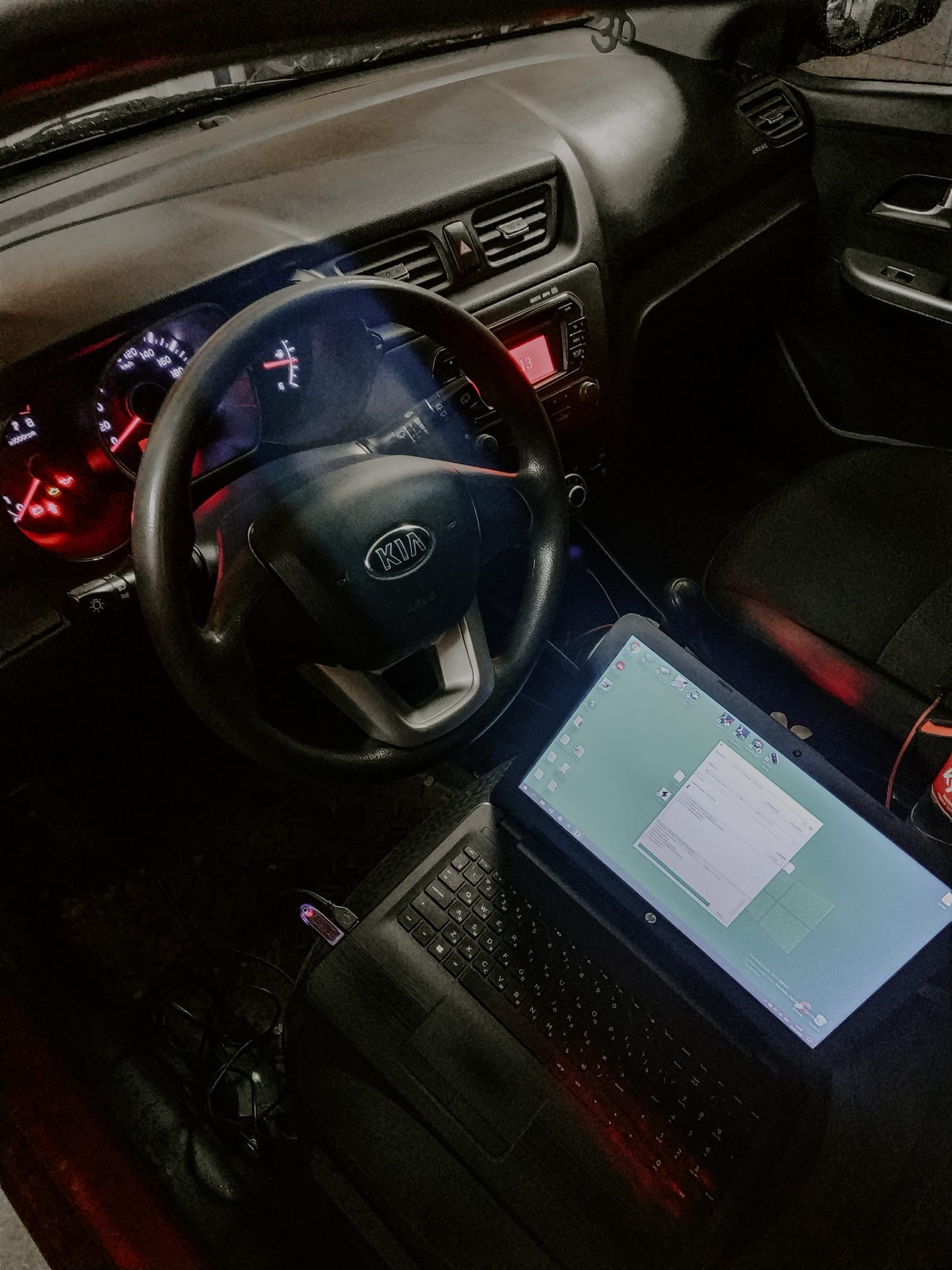 KIA RIO (Киа Рио) 2013 года с двигателем 1.6 / Удаление катализатора и ...