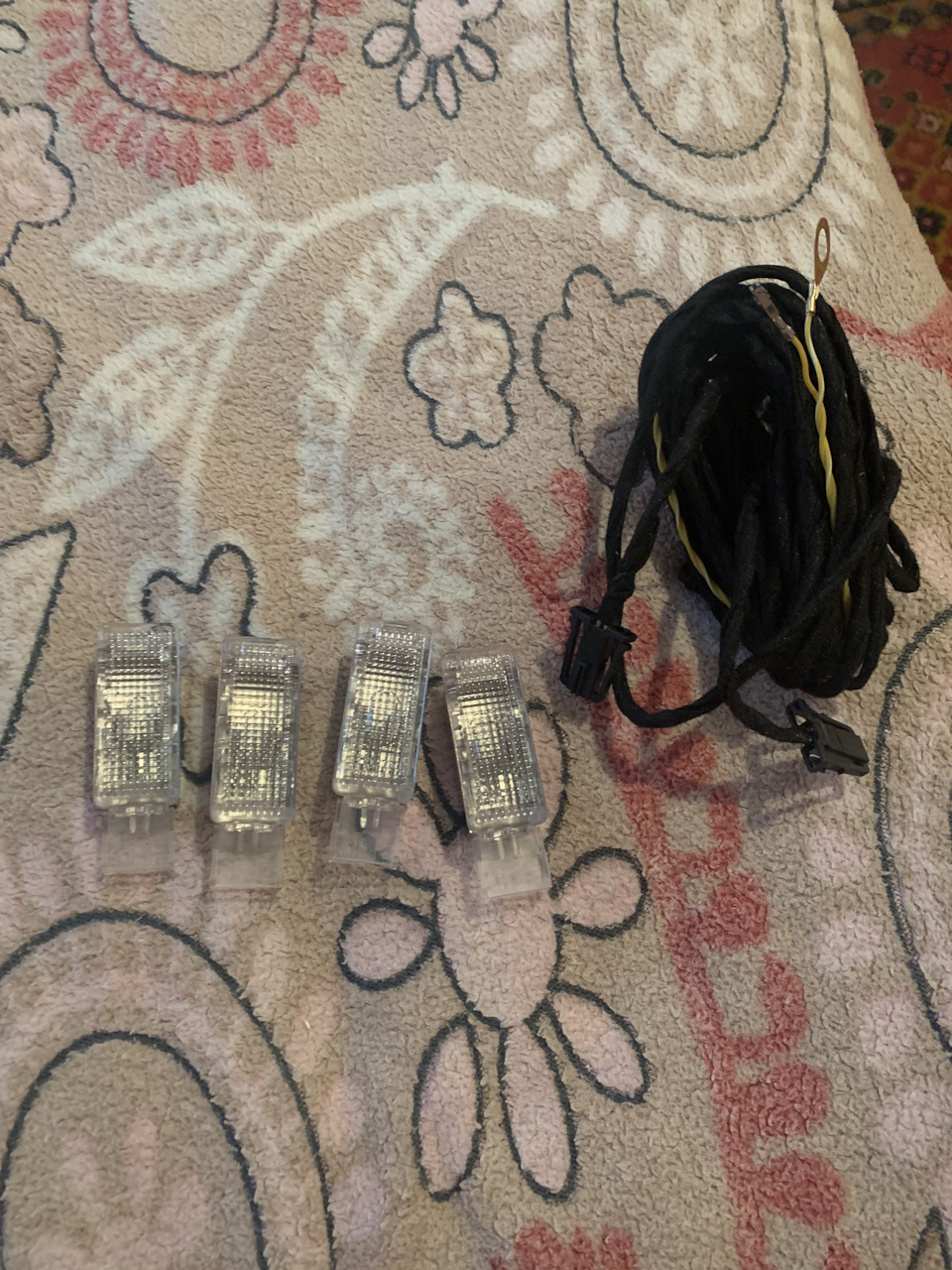 🍭Подсветка пространства ног с алиэкспес🍭… — Volkswagen Jetta VI, 1,4 л ...