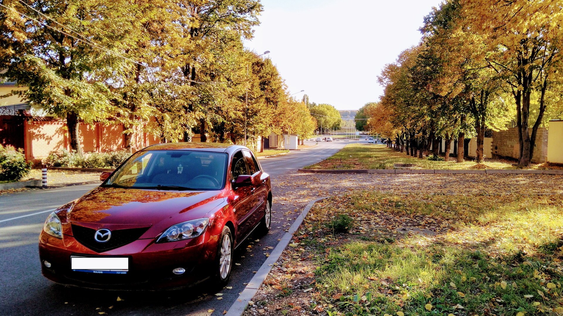 Mazda 3 (1G) BK 1.6 бензиновый 2008 | Спелая вишня на DRIVE2