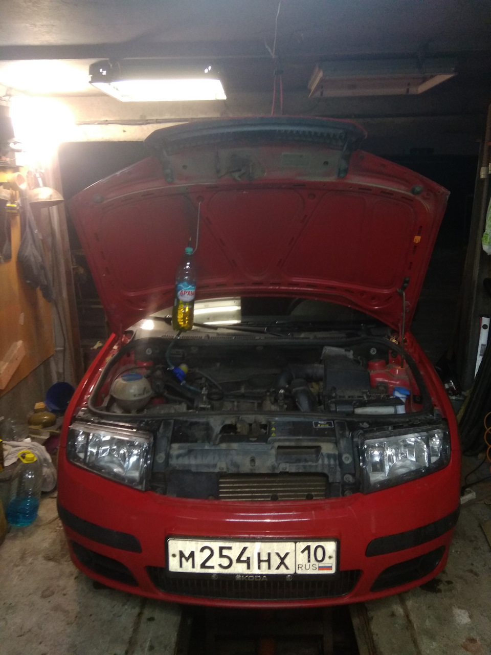 Промывка форсунок лавр — Skoda Fabia Mk1, 1,2 л, 2006 года | плановое ...