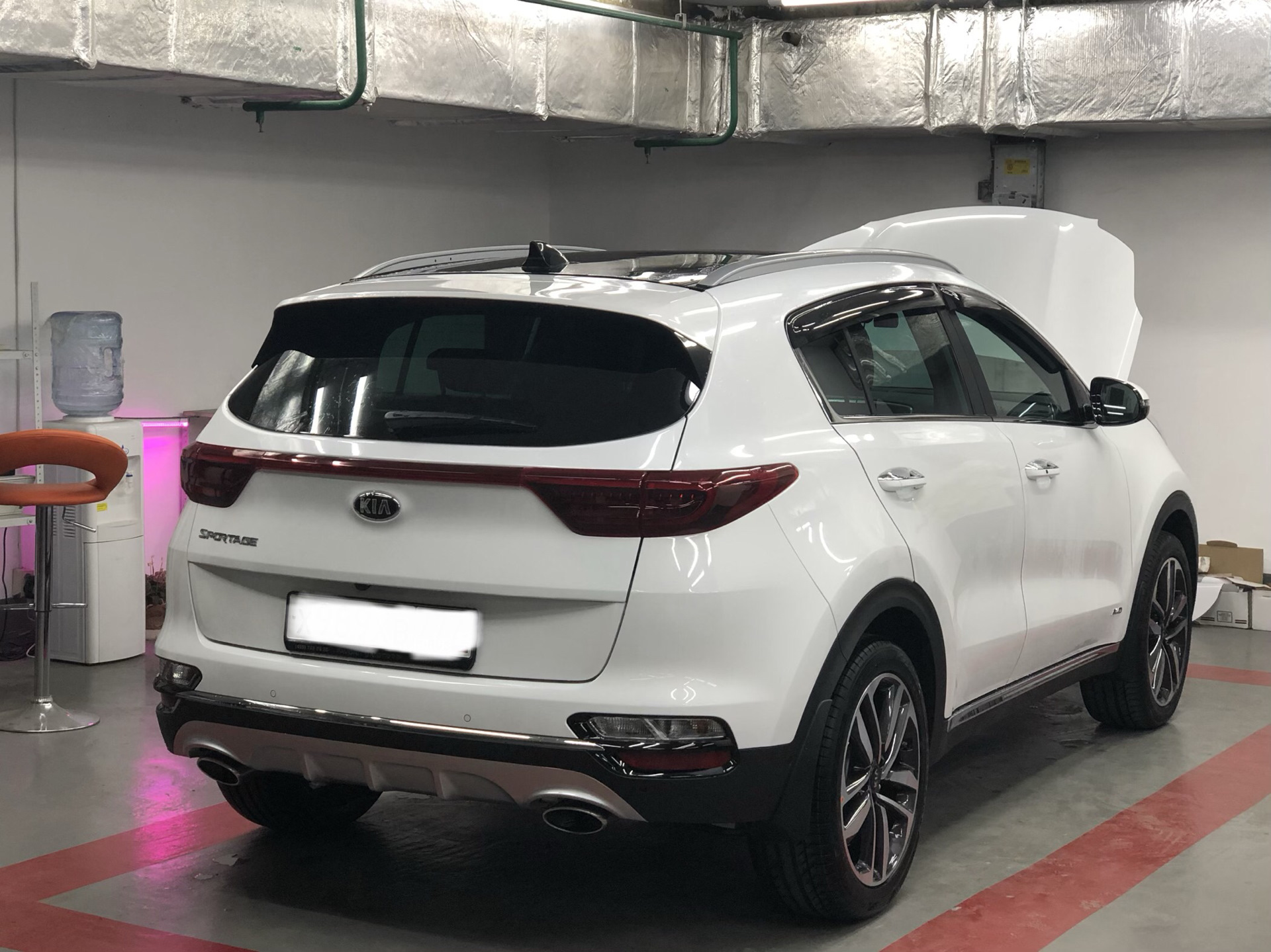 Оклейка Авто бронепленкой Lumar — KIA Sportage (4G), 2,4 л, 2019 года |  тюнинг | DRIVE2