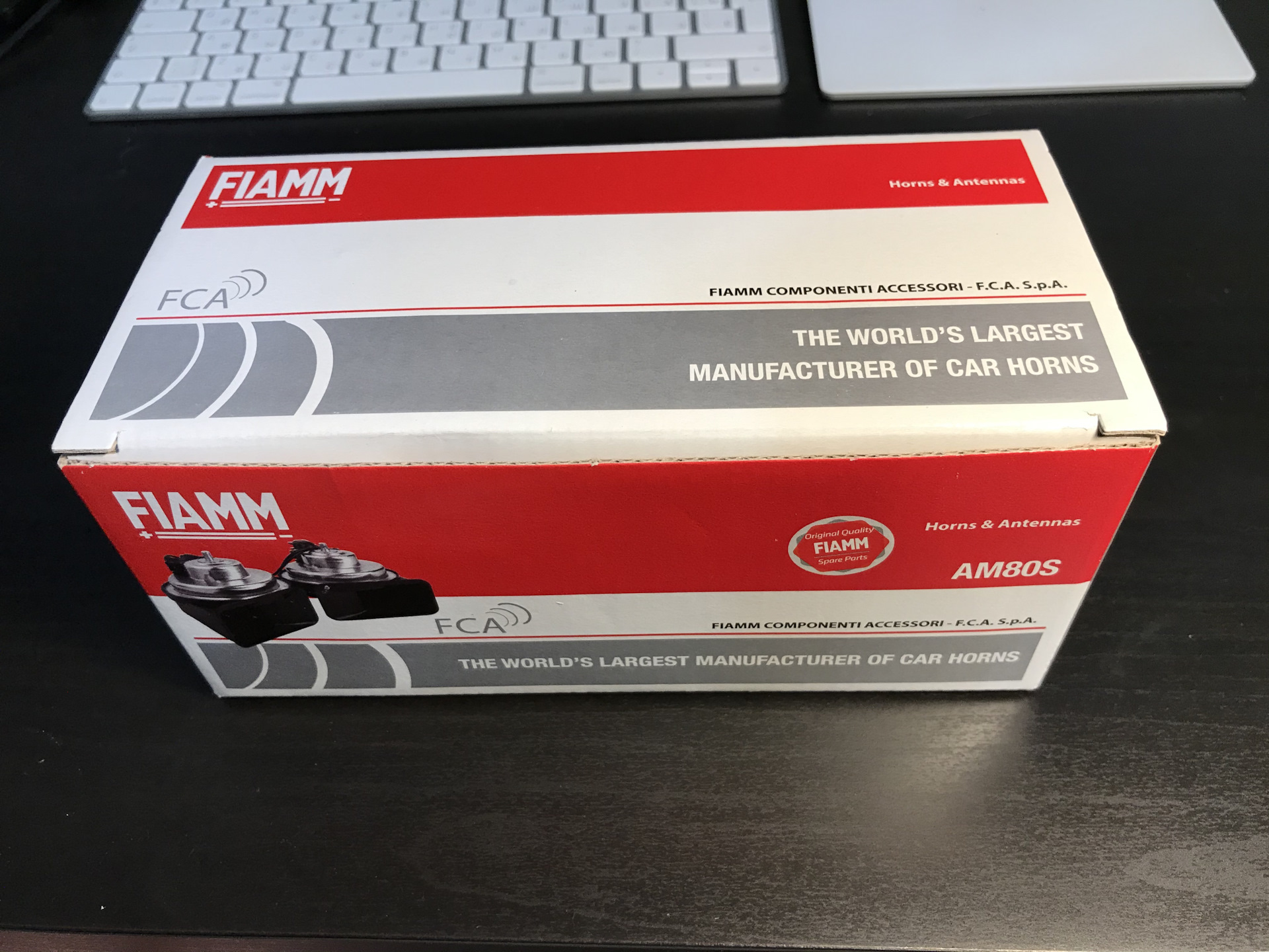 Установка сигналов FIAMM AM80S KIT 2TJS — Lada Vesta SW, 1,8 л, 2019 ...