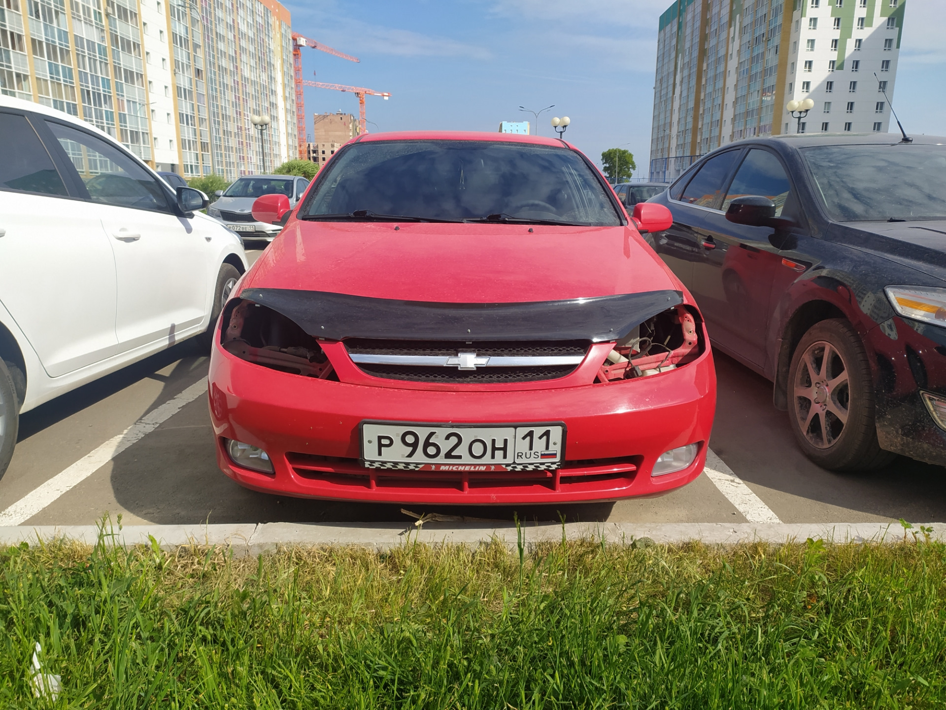 2. Тонировка передних фар — Chevrolet Lacetti 5D, 1,6 л, 2008 года |  стайлинг | DRIVE2