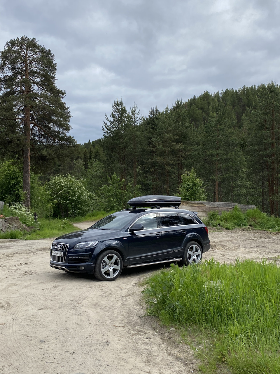 Любовь и голуби, все помнят замечательный фильм? — Audi Q7 (1G), 3,6 л,  2007 года | путешествие | DRIVE2