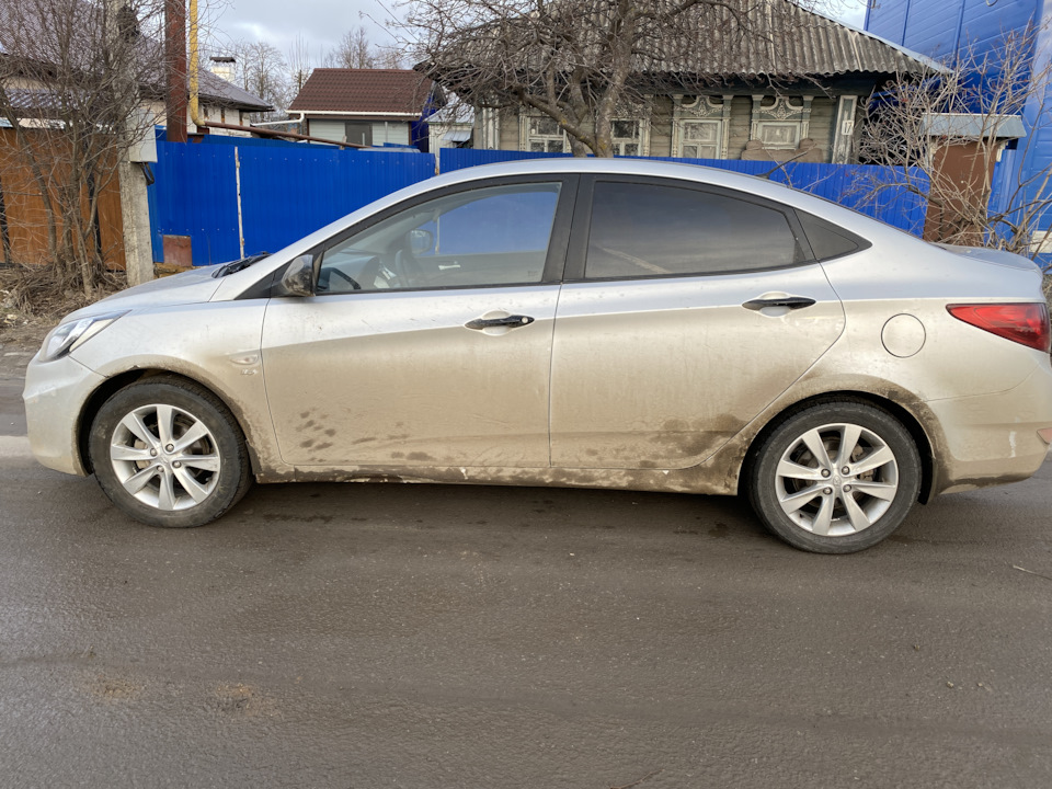 Купил оригинальные R16 диски — Hyundai Solaris (1G), 1,6 л, 2011 года ...