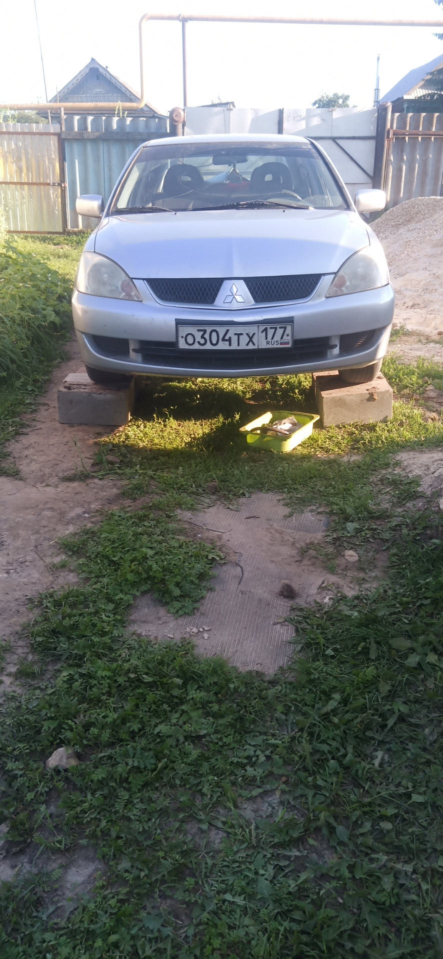 mitsubishi lancer 9 масло в акпп