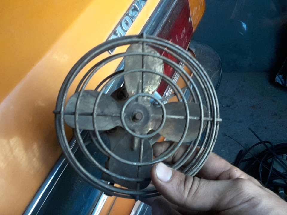 Вентилятор салона автомобильный (СССР) — Москвич 2140, 1,3 л, 1979 года ...