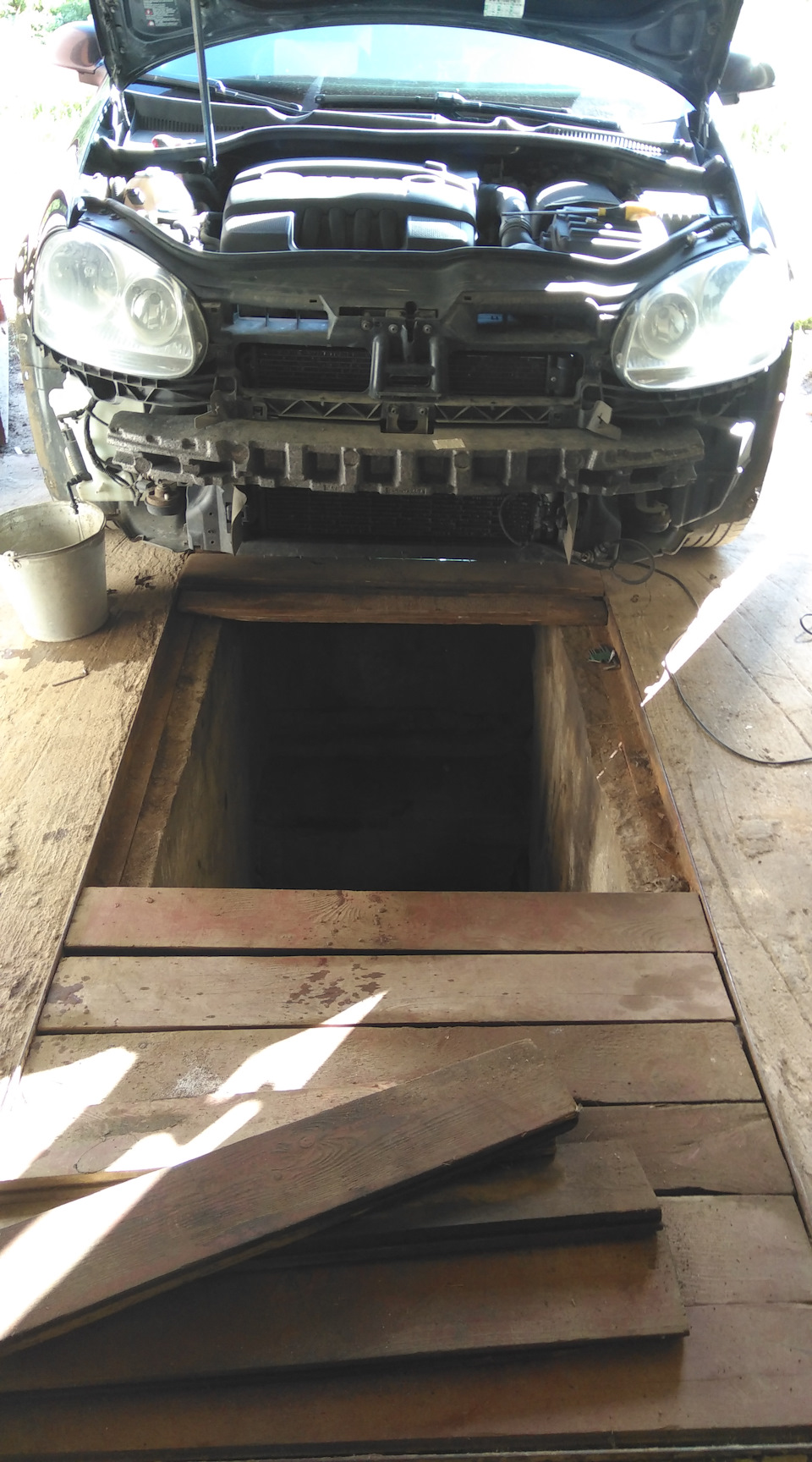 Притерли на парковке — BMW 3 series Touring (E46), 2 л., 2002 года ...