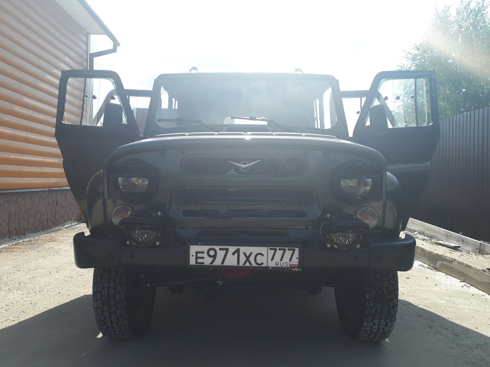 СМУ на УАЗ 315196 (светомаскировочное устройство) — DRIVE2