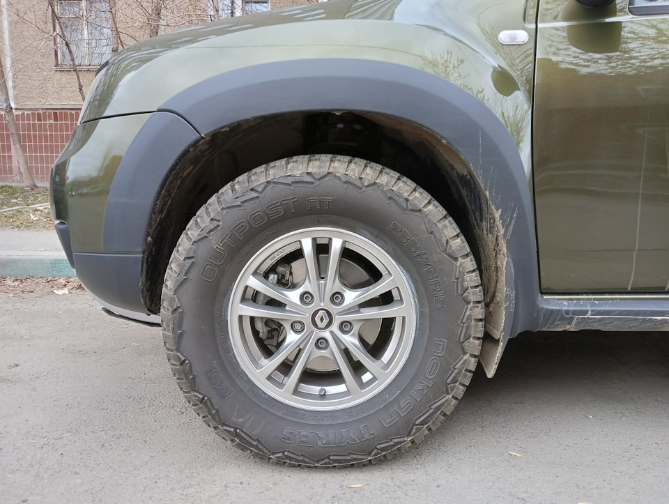 235/75 r15 на дастер — Renault Duster (1G), 2 л, 2020 года | шины | DRIVE2