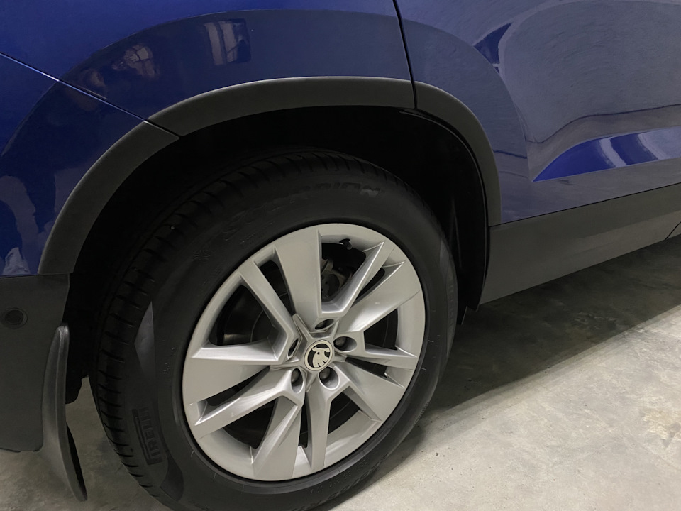 Накладки на арки, и подкрылки с алиэкспресс — Skoda Karoq, 1,4 л, 2021 ...
