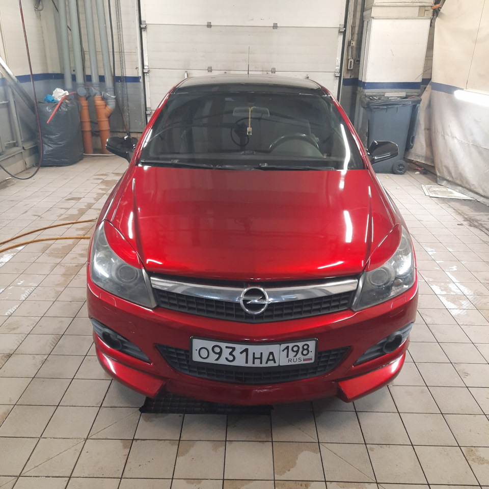 Полная покраска в Candy + Обвес — Opel Astra H GTC, 1,8 л, 2007 года |  стайлинг | DRIVE2