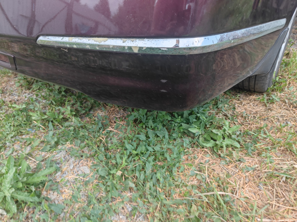 Замена молдинга заднего бампера — Nissan Teana (J32), 2,5 л, 2010 года ...