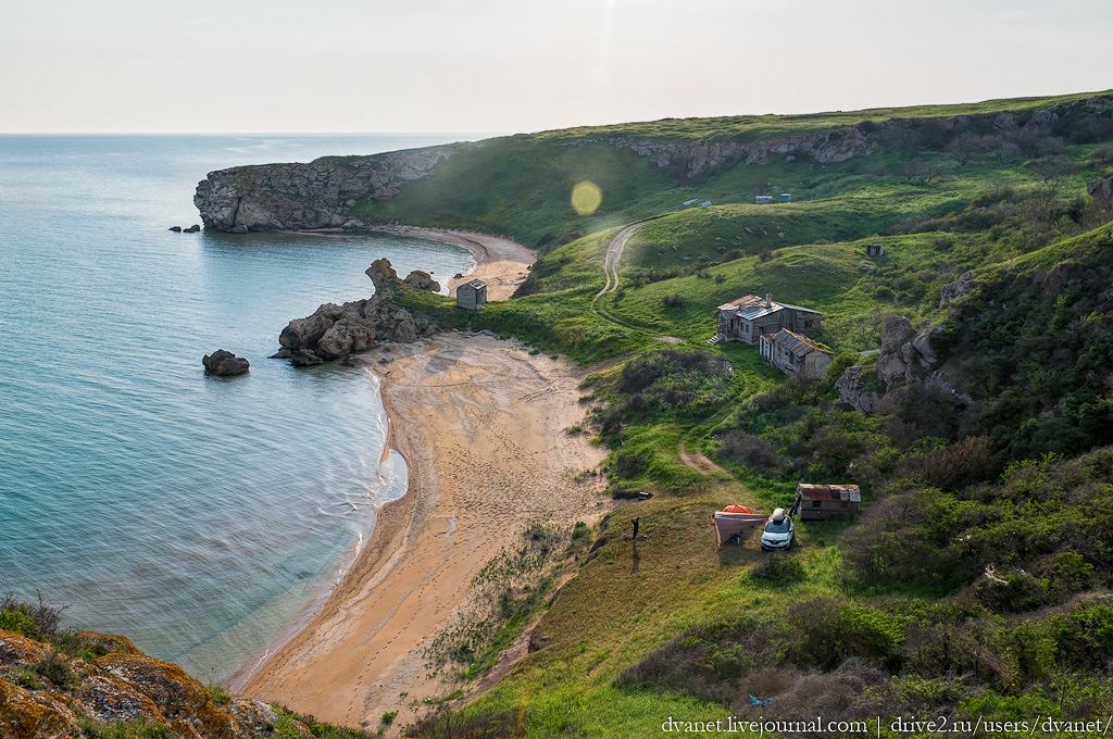 Крым Керчь Генеральские пляжи