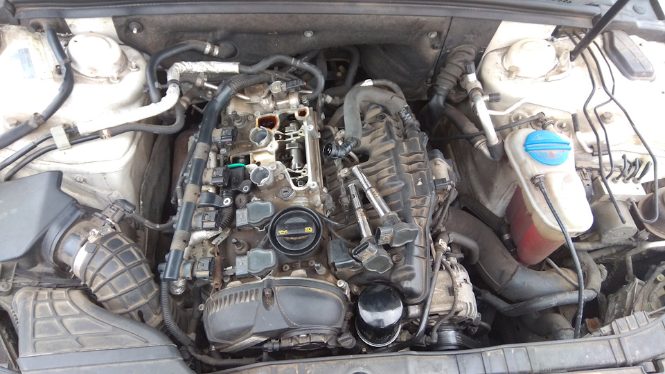 Как проверить маслоотделитель ауди