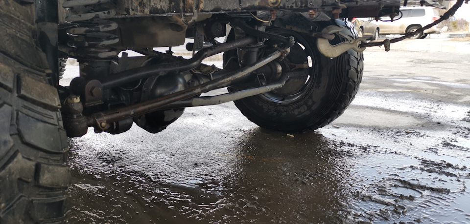 Загнул рулевую тягу — УАЗ 3162, 2,7 л, 2005 года | поломка | DRIVE2