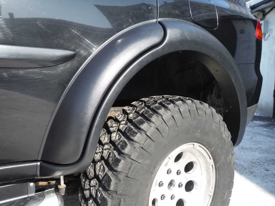 Расширители крыльев Паджеро Спорт 2. — Sesma-tuning на DRIVE2
