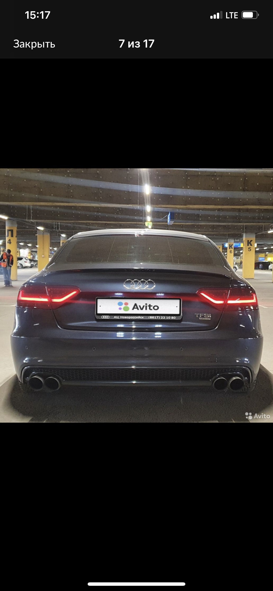 Задний диффузор — Audi A5 Sportback (1G), 1,8 л, 2014 года | тюнинг | DRIVE2