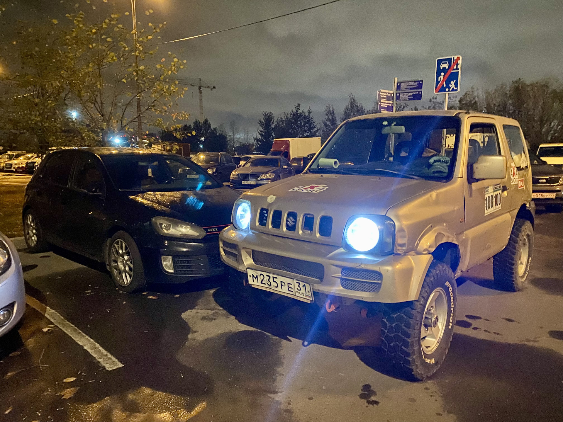 Гавр-трофи Енот-Вездеход 2023 3й этап — Suzuki Jimny, 1,3 л, 2008 года |  соревнования | DRIVE2