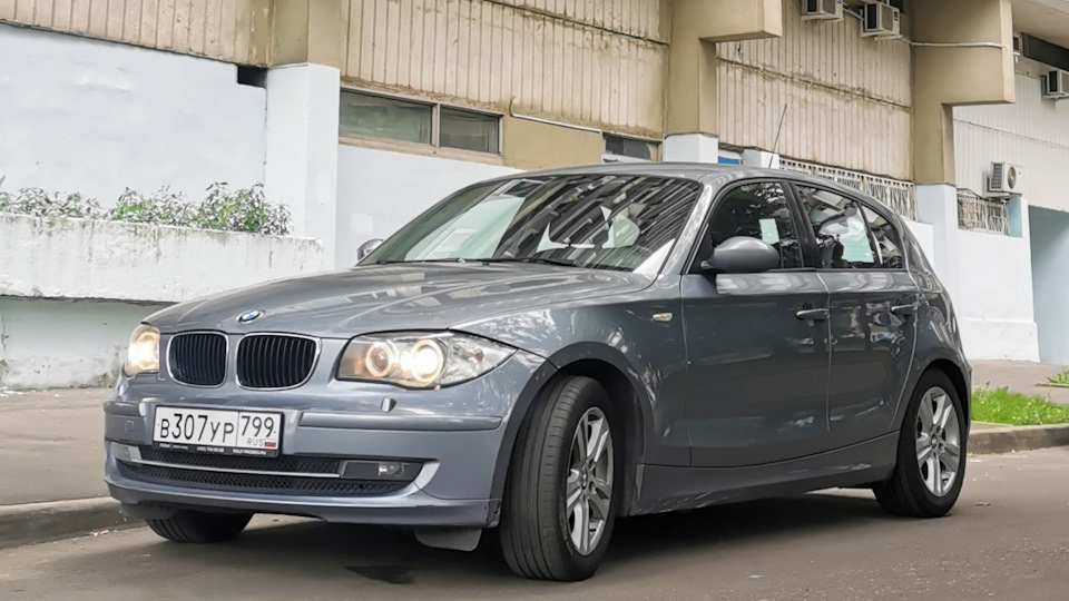 Измеряю аппетит к маслу — BMW 1 series (E81/E87), 2 л., 2008 года ...