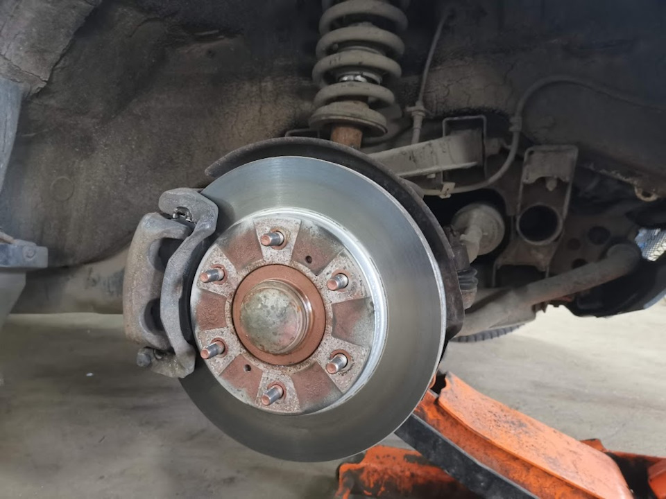 Как улучшить тормоза на Pajero 3 — Mitsubishi Pajero (3G), 3,2 л, 2001 ...