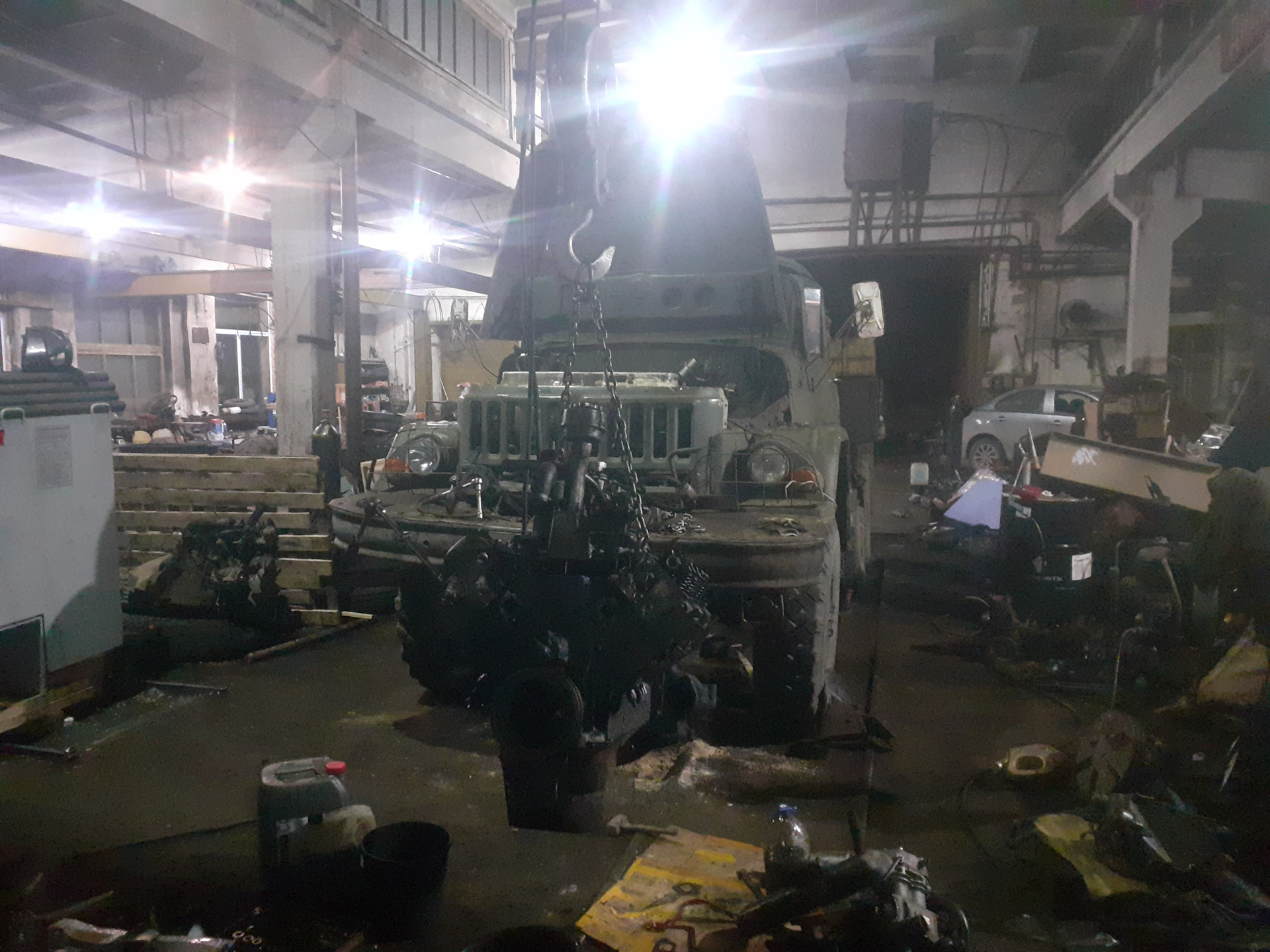 Двигатель "УРАЛ" или Форсировка ЗИЛ 130. — ЗИЛ 131 буровая ПБУ-2, 6 л ...