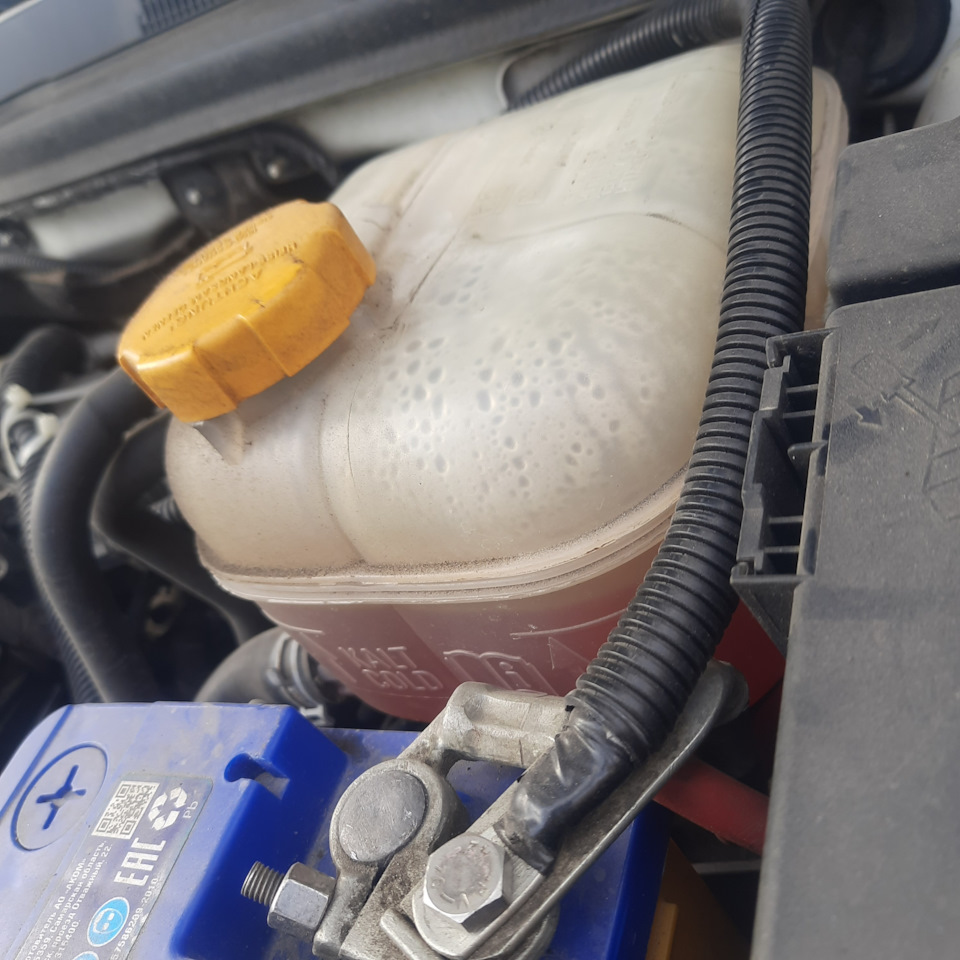 Замена расширительного бачка astra H — Opel Astra H, 1,8 л, 2011 года ...