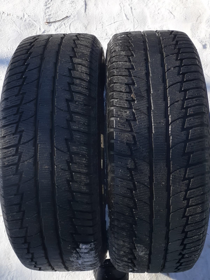 Шины зимние нешипованные 225/55 R17, литые диски Япония 7Jx17 ET45 ...
