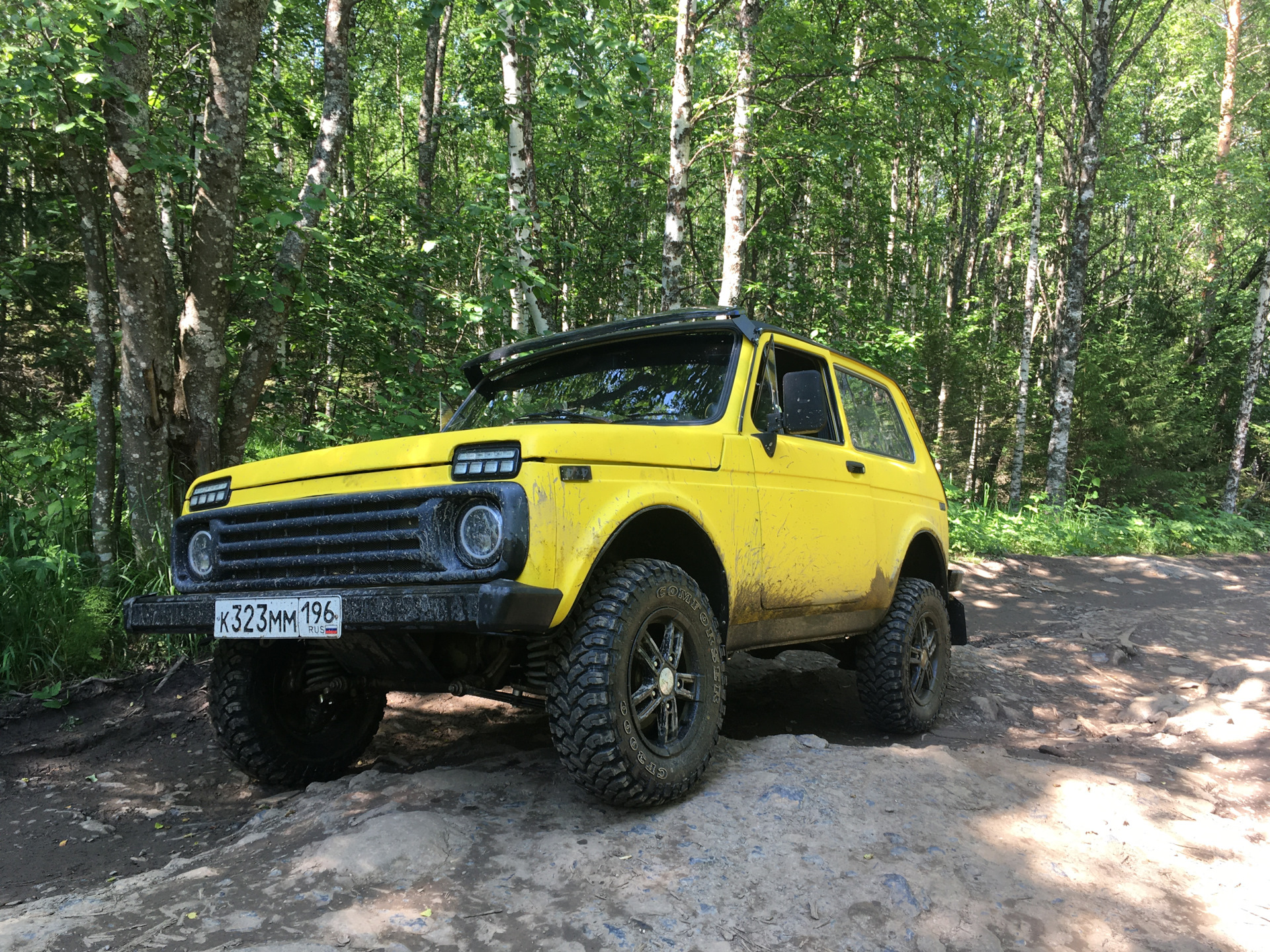 Долгожданный лифт — Lada 4x4 3D, 1,7 л, 1997 года | тюнинг | DRIVE2