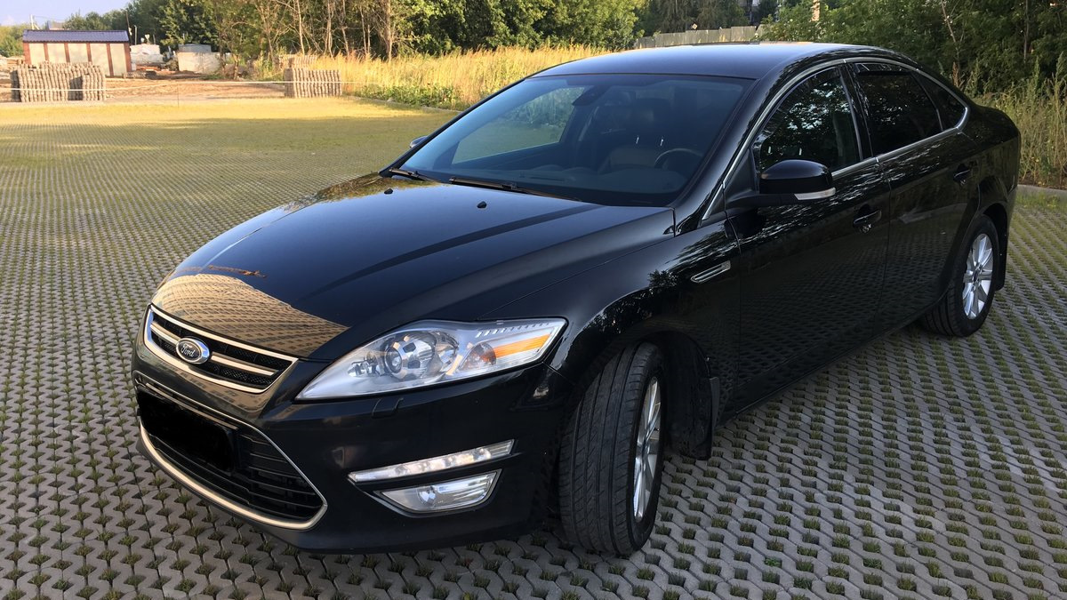 Ford Mondeo 4 Рестайлинг черный