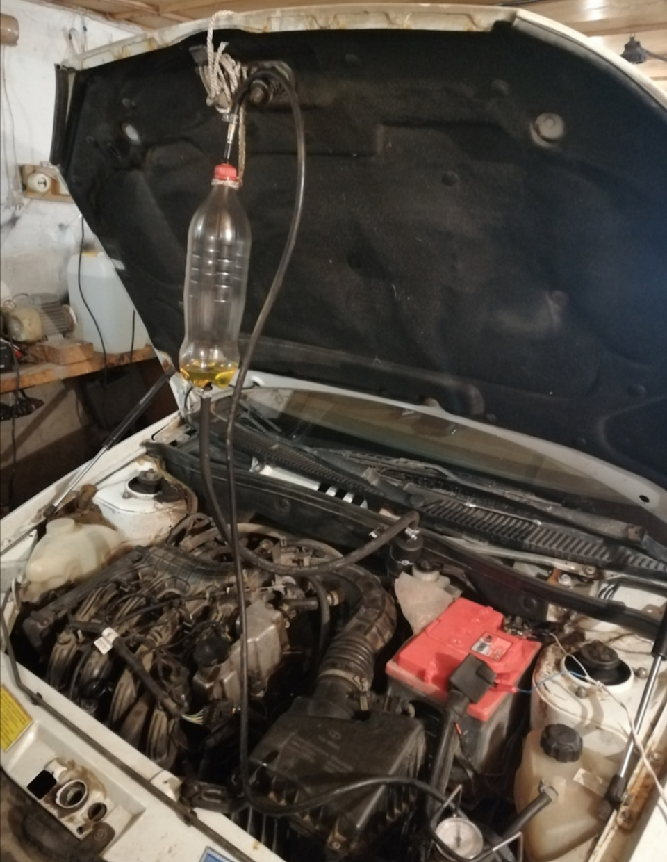 Чистка форсунок своими руками. (Не снимая с машины.) — Lada Калина ...