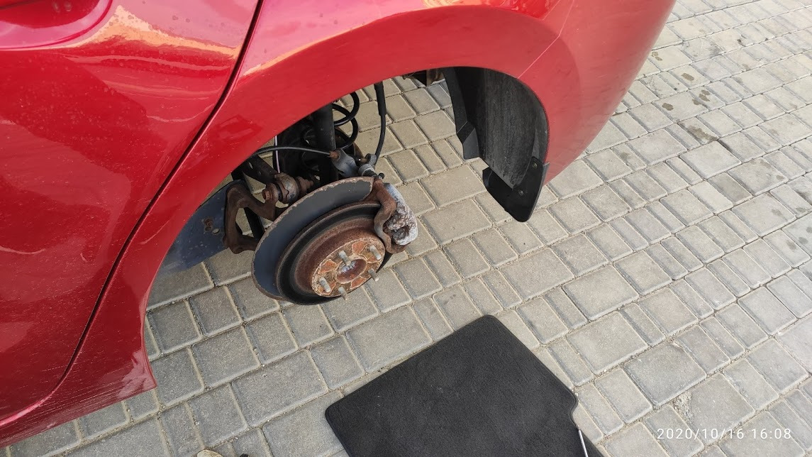 Тормозные диски — Mazda 3 (3G) BM, 2,5 л, 2014 года | плановое ТО | DRIVE2