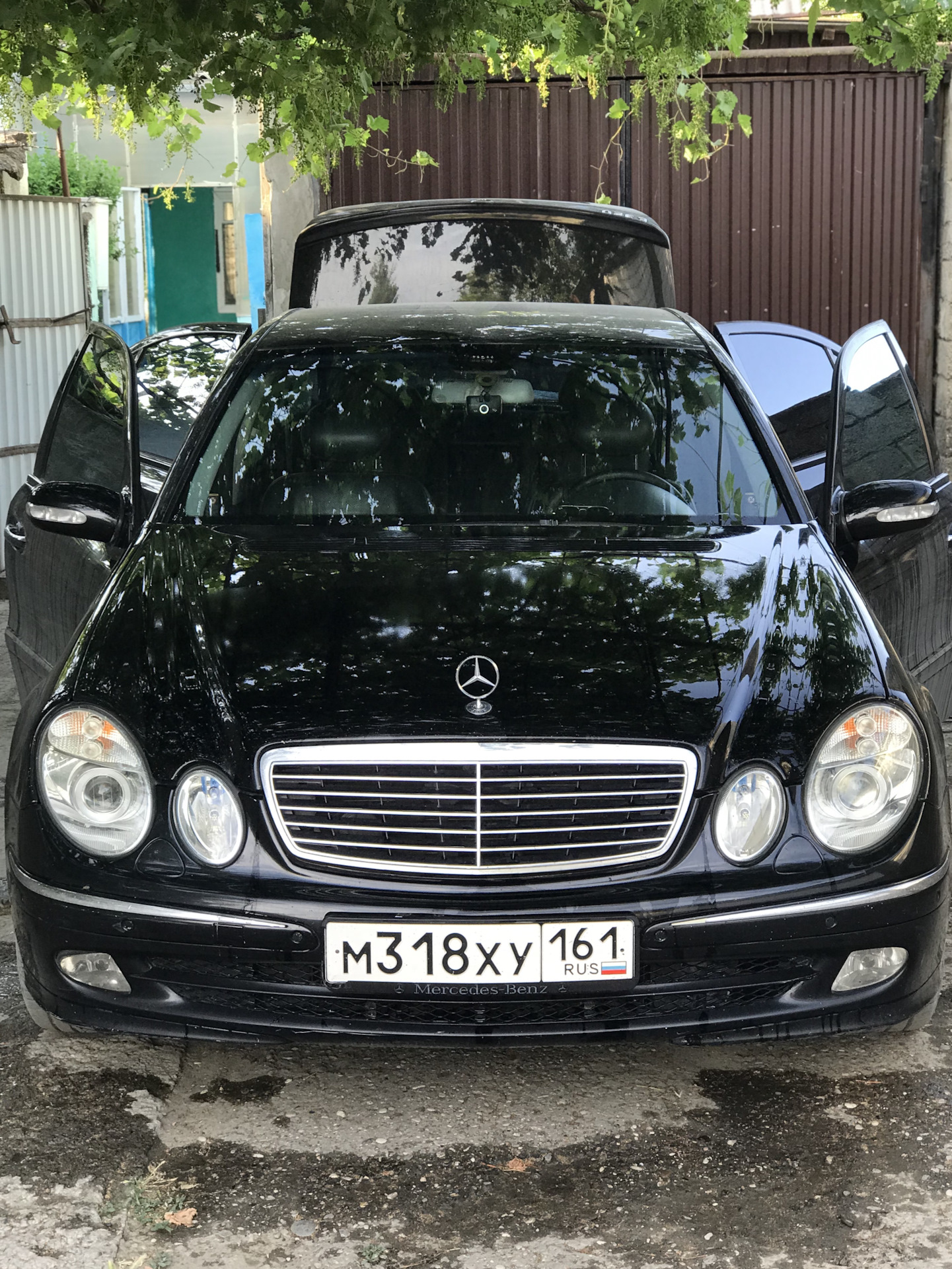 Выхлоп ч.2 звук — Mercedes-Benz E-class (W211), 3,2 л, 2003 года | автозвук  | DRIVE2