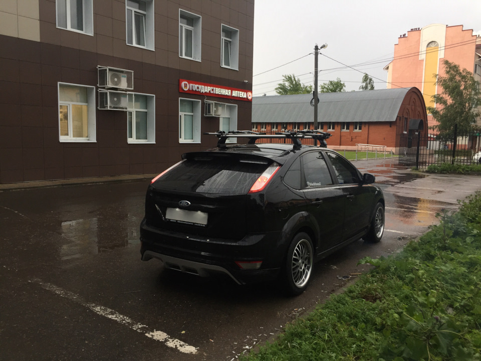 #14 Заглушка вместо заднего дворника — Ford Focus Hatchback II, 1,8 л ...