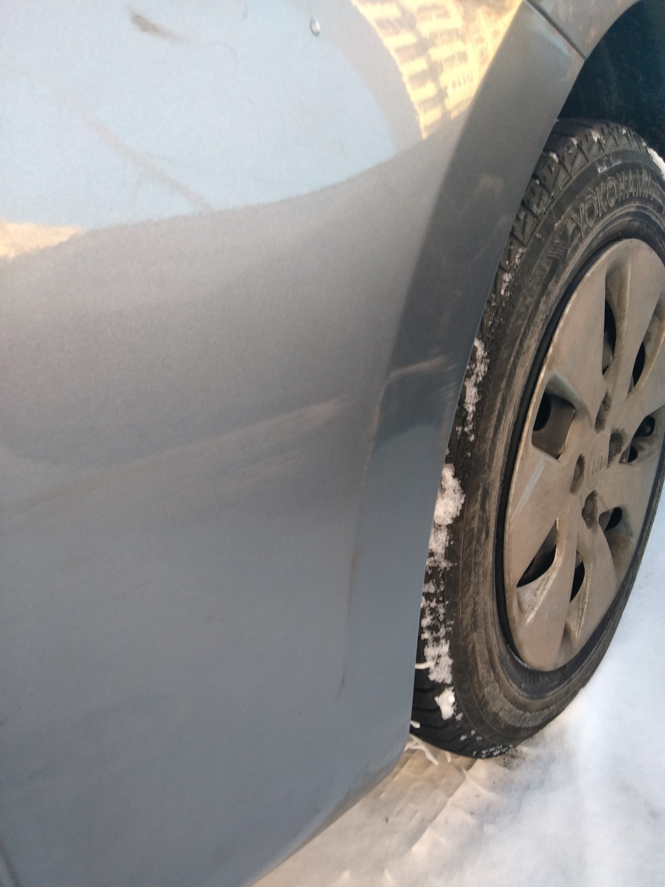 поцарапали бампер — DRIVE2