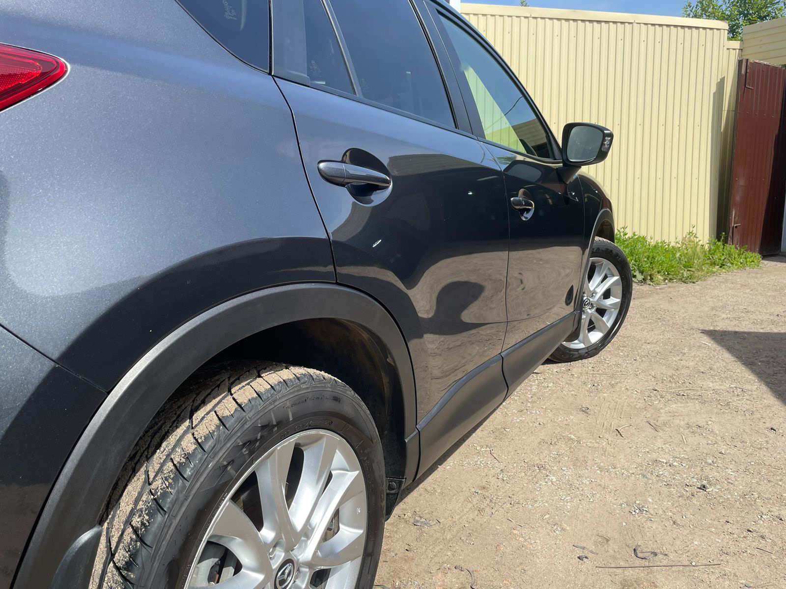 Вмятина на торпедо, полировка — Mazda CX-5 (1G), 2,5 л, 2014 года ...