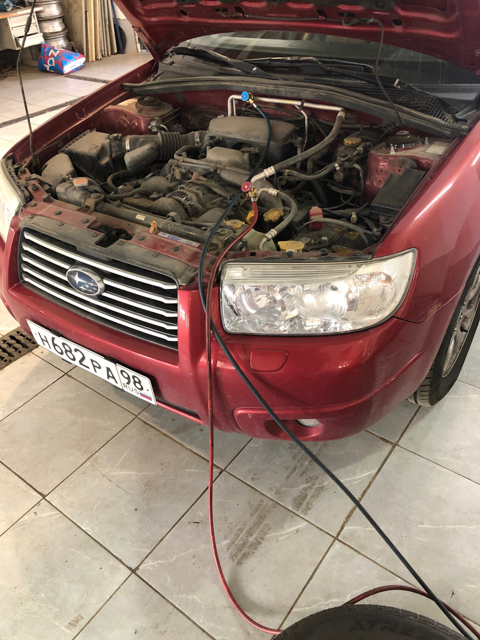 дай морозЪ! сдох кондей — Subaru Forester (SG), 2 л, 2006 года | визит ...