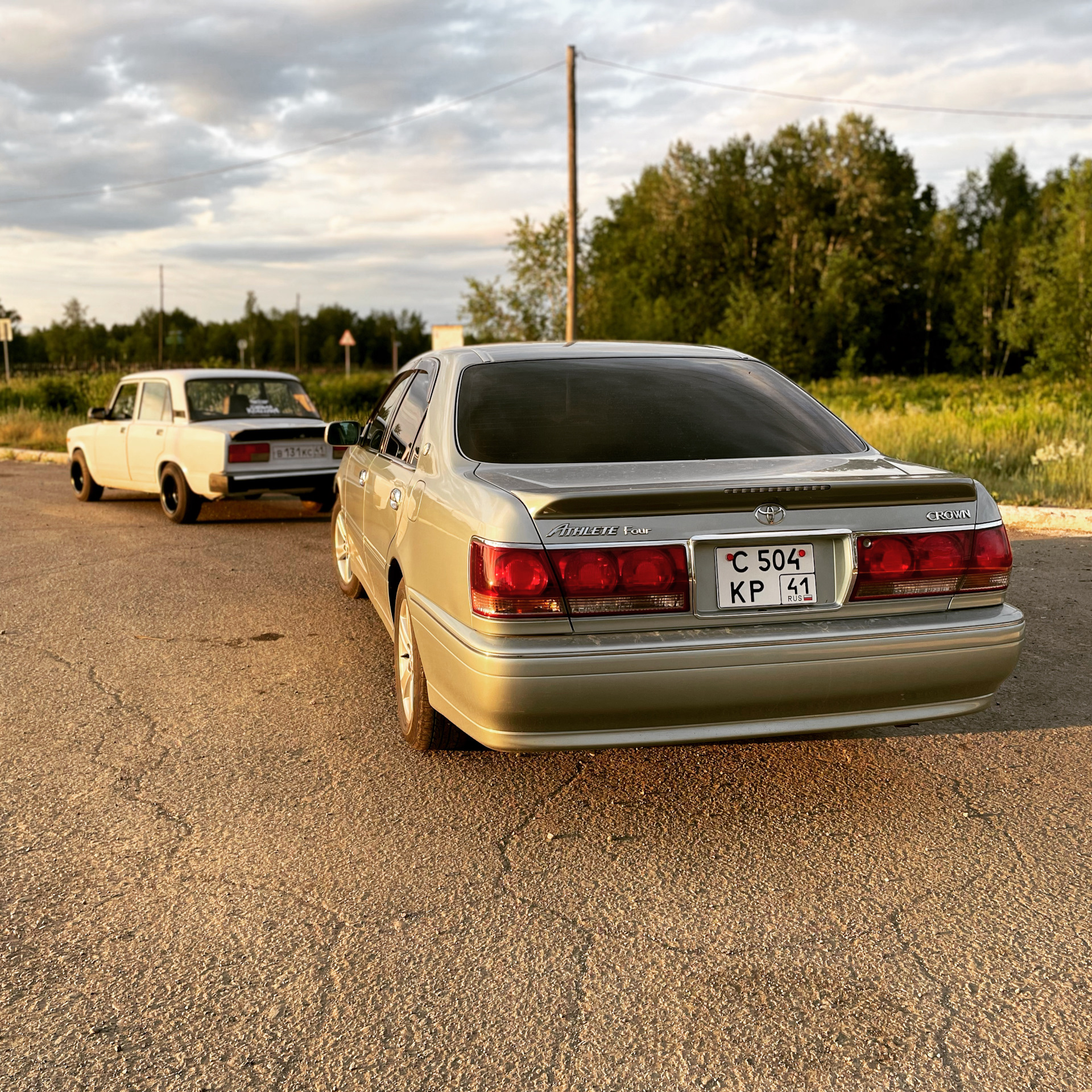 Летние фото — Toyota Crown (S170), 2,5 л., 2002 года | фотография | DRIVE2